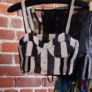 NWT Vanessa Mooney | Célia Bustier Top